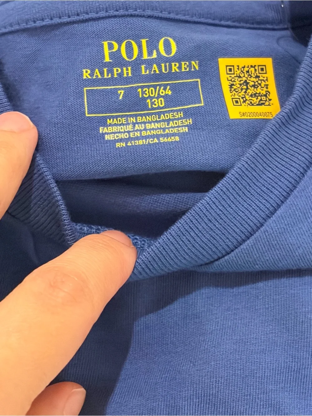 Polo by Ralph Lauren Colorblock Pocket Tee - Blue, White, boy various